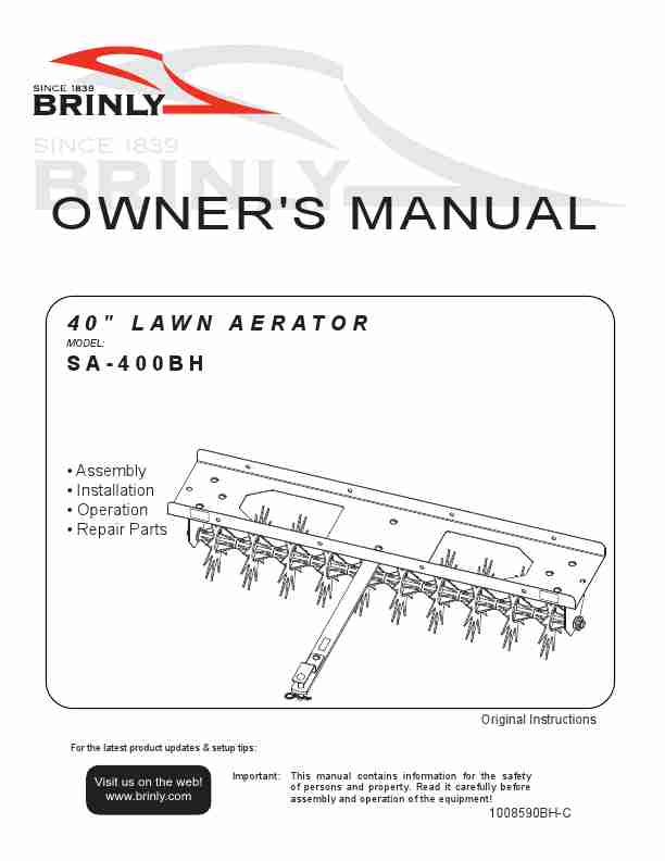 Sears Lawn Aerator S A - 4 0 0 B H-page_pdf